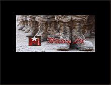 Tablet Screenshot of militaryltd.com